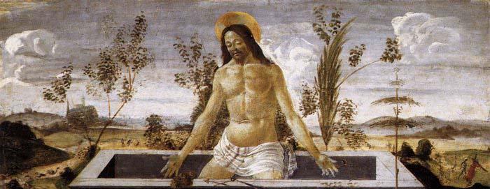 Sandro Botticelli Christ in the Sepulchre oil painting image